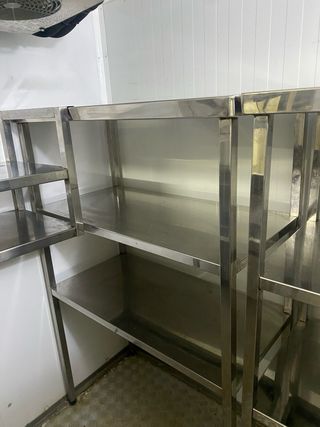 Estanterías de Acero Inoxidable