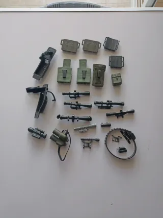 Lote Accesorios 1/6 Visores y Fundas