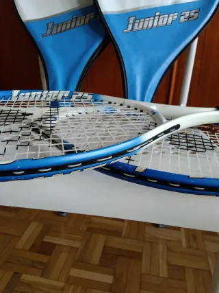 Pareja de raquetas de tenis Power Junior 25