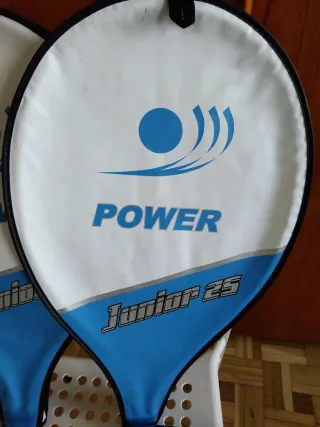 Pareja de raquetas de tenis Power Junior 25