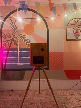 Estructura Fotomatón Madera