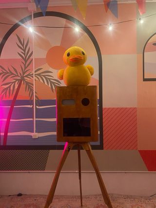 Estructura Fotomatón Madera