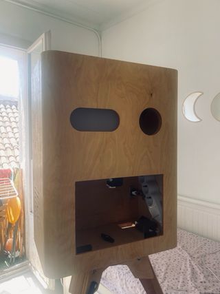 Estructura Fotomatón Madera