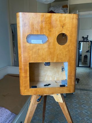 Estructura Fotomatón Madera