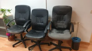 Silla de oficina con ruedas