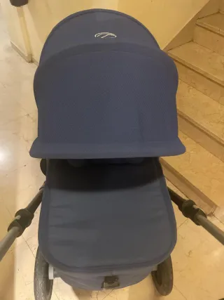 Carrito de bebé Jane azul, regalo la silla