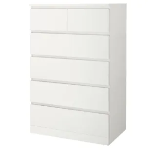 Cajón cómoda Malm Ikea blanco