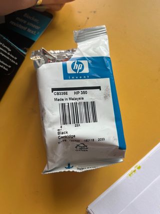 Tinta HP 350 Negra Original