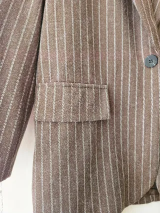 Giacca elegante a righe