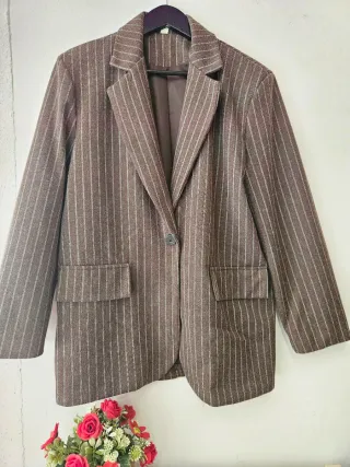 Giacca elegante a righe