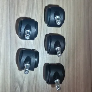 5 Ruote girevoli per sedia da ufficio