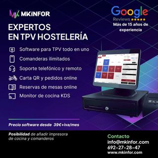 Software TPV Hostelería MKINFOR