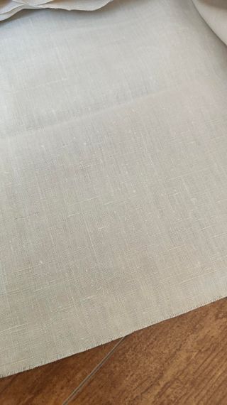 Tessuto Lino Antico Beige 270x80 cm