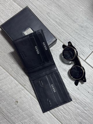 Portafoglio uomo Guess in pelle