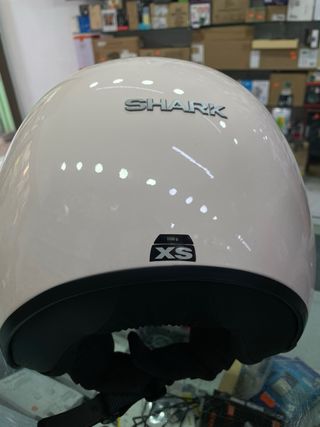 Casco Shark Nano Blank XS Parme