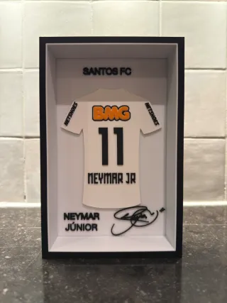 Camiseta Neymar Jr Santos FC #11 BMG