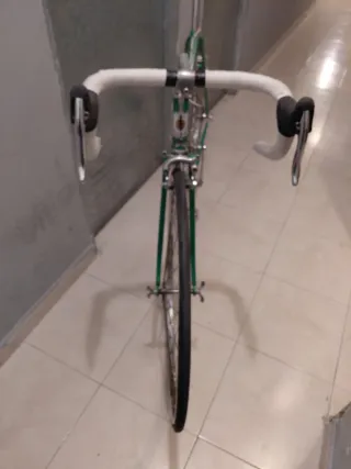 Bicicleta clásica Razesa verde