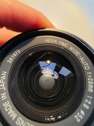 Hoya 28mm f2.8 HMC Lente Olympus OM