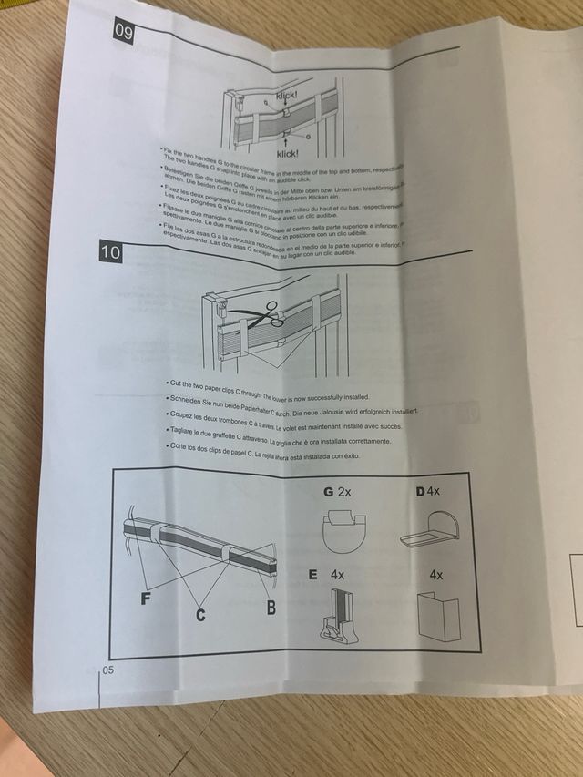 Persiana plisada Concept Crystal 1007MC