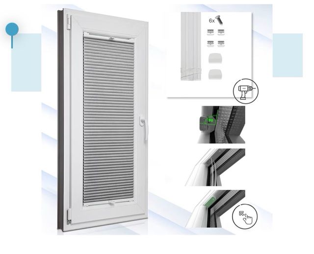 Persiana plisada Concept Crystal 1007MC