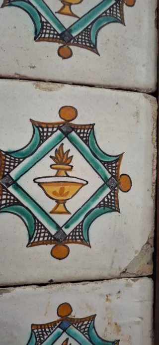 Cerámica antigua decorada