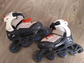 Pattini Oxelo Bianchi Taglia 32-35