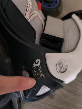 Pattini Oxelo Bianchi Taglia 32-35