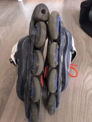 Pattini Oxelo Bianchi Taglia 32-35