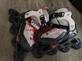 Pattini Oxelo Bianchi Taglia 32-35