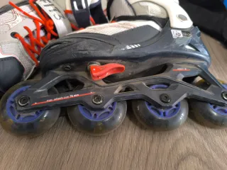 Pattini Oxelo Bianchi Taglia 32-35