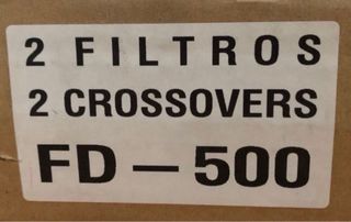 3 Filtros Beyma FD-500 nuevos