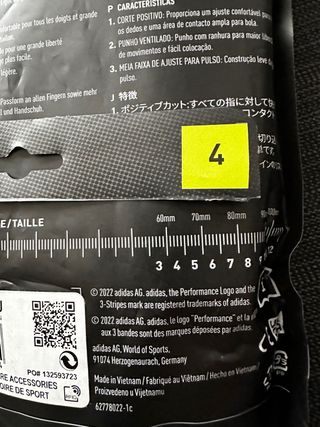 Guantes Portero Adidas Predator Niño Talla 4