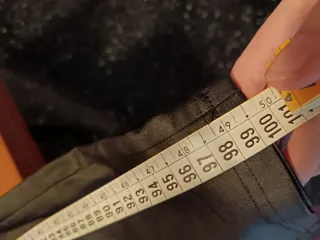 Pantaloni in pelle gamba dritta