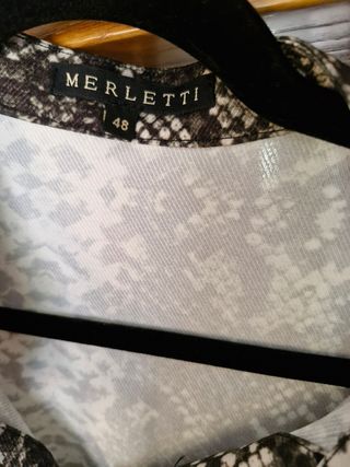 Vestido estampado serpiente T48