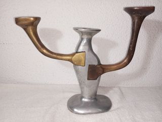 ANTIGUO CANDELABRO BRUTALISTA DAVID MARSHALL 1970