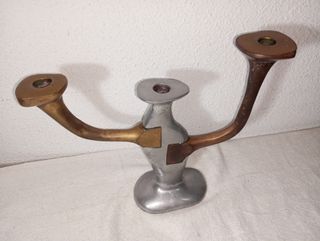 ANTIGUO CANDELABRO BRUTALISTA DAVID MARSHALL 1970