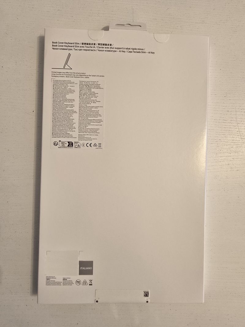 Funda con teclado Samsung Book Cover Keyboard Slim para Galaxy Tab S11 Ultra afbeelding 2