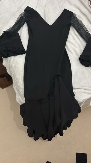 Vestido de gitana negro