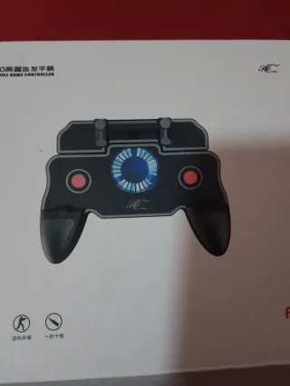 Controlador de juego con ventilador