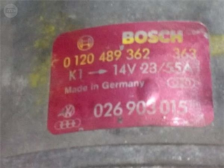 Alternador audi/vw 1.3 1.6 1.8