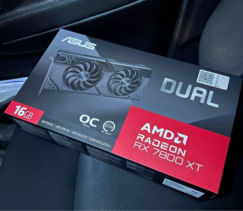 ASUS Dual RX 7800 XT 16GB OC