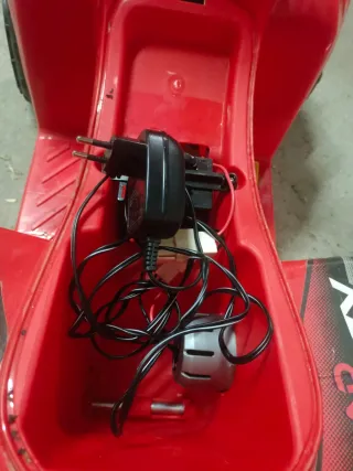 Quad Racy Feber a Batería Rojo