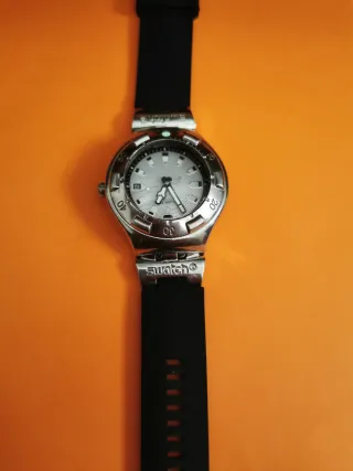 Orologio Swatch Iriny Uomo Nero/Argento