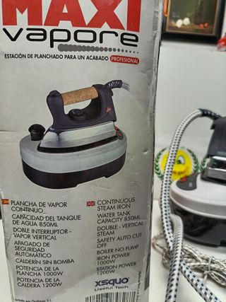 Centro de planchado Maxi Vapore