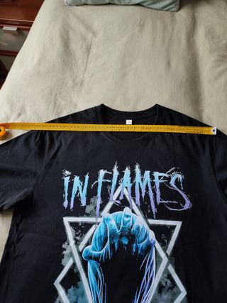 Camiseta Grupo heavy metal In Flames The End