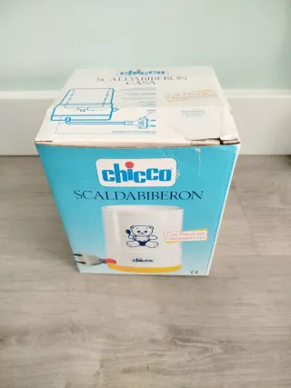 Calienta biberones Chicco oso azul