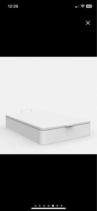 COLCHON VISCO CAMA BASE TAPIZADA CANAPE