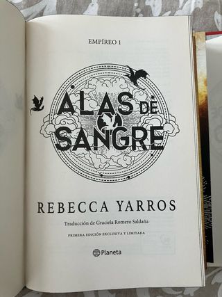 Alas de Sangre, Hierro y Onix - Rebecca Yarros