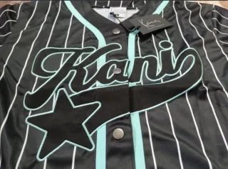 Maglia Kani stile baseball righe