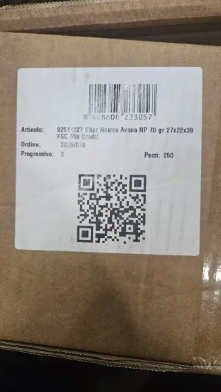 Bolsa de papel Kraft con asas